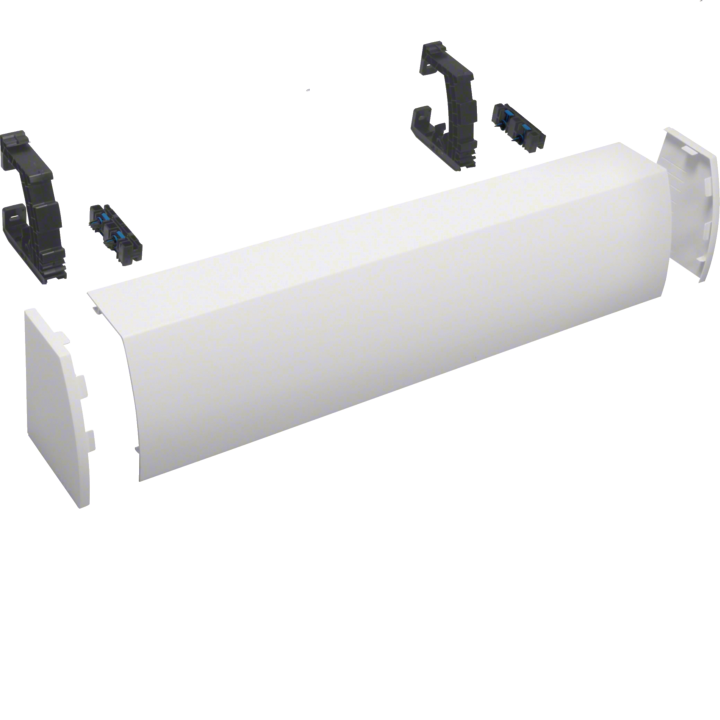 Hager FZ443N Cable Cover, 3-Section, Box Fixation