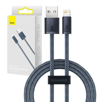 Baseus Dynamic Series -kaapeli USB-Lightningiin, 2,4A, 2m (harmaa)