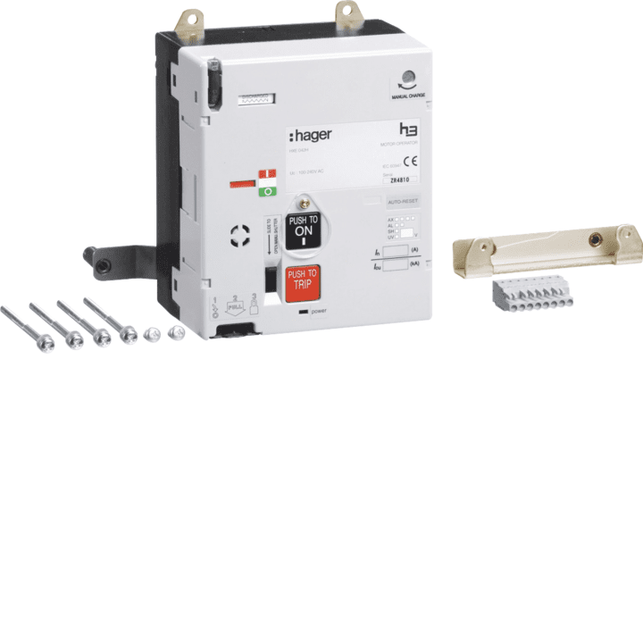 Hager HXE042H Variklio operatorius H800-H1000 100-240VAC