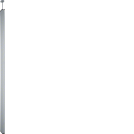 Hager DAS2453300ELN DA200 Double Press Fitting 3m Anodised Aluminium Cable Tray