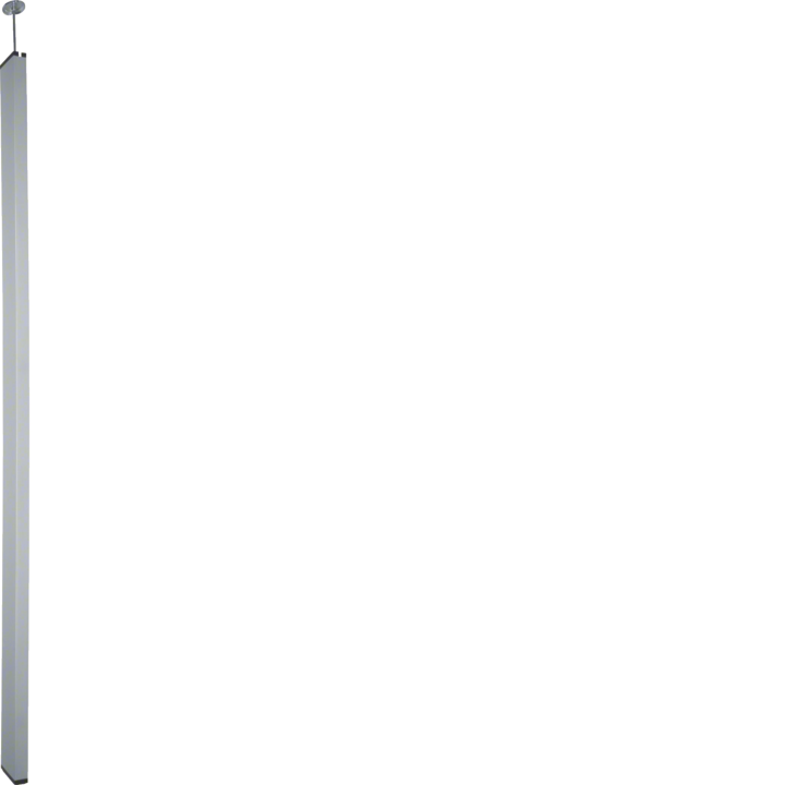 Hager DAS2453300ELN DA200 Double Press Fitting 3m Anodised Aluminium Cable Tray