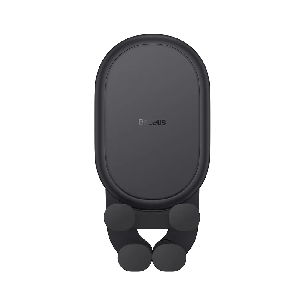 Baseus stabilus gravitacinis automobilio telefono laikiklis prie ventiliacijos tinklelio (juodas)