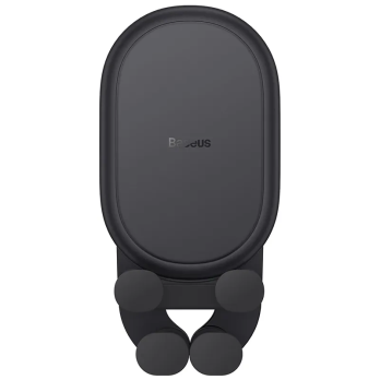 Baseuse stabiilne gravitatsiooniline autotelefoni hoidik ventilatsioonivore kulge (must)
