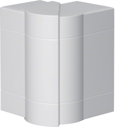 Hager BRP651303H9016 External Corner for BRP/BRAP65130 Trunking, Traffic White (RAL 9016)