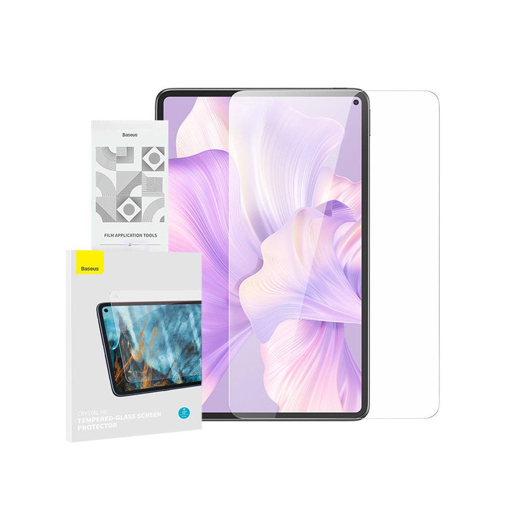 Baseus Crystal Tempered Glass 0,3 mm, skirtas plansetiniam kompiuteriui Huawei MatePad Pro 11