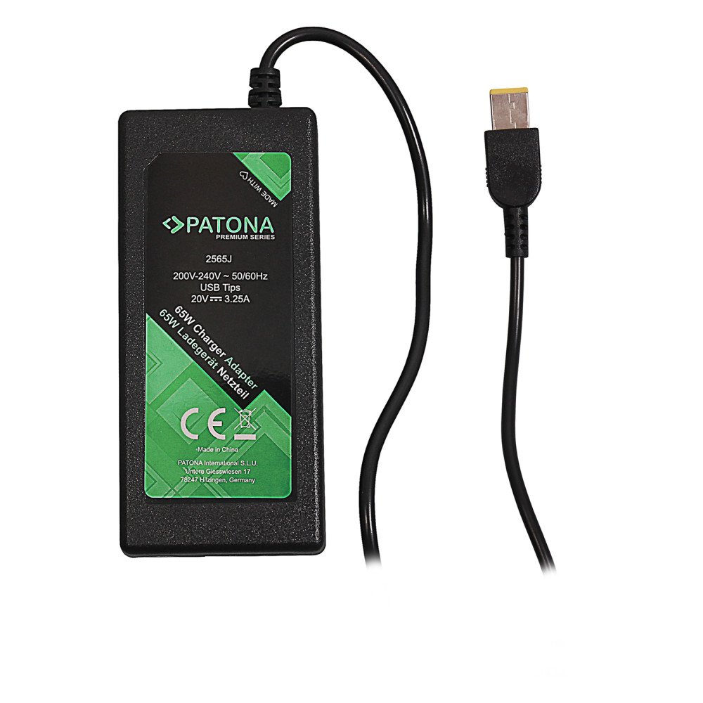 Laturi 20V/3,25A 65W Ohut karki IBM/Lenovo PREMIUM