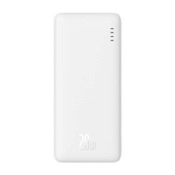 Baseus Airpow 10000mAh 20W powerbank (valkoinen)