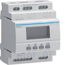 Hager EGN200 Multi-function Time Switch 4 Channels Bluetooth