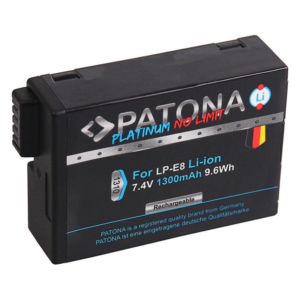 Akku Canon LP-E8/LP-E8+ 1300mAh Li-Ion Platinum