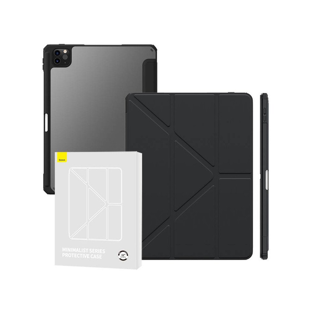 Apsauginis deklas Baseus Minimalist, skirtas iPad Pro (2018/2020/2021/2022) 11 coliu (juodas)