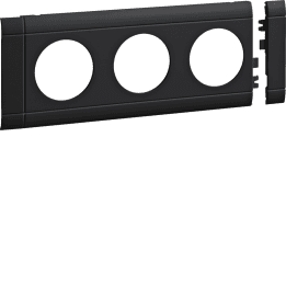 Hager GB080309011 Etulevy, 3-osainen Smart Socket -kansi