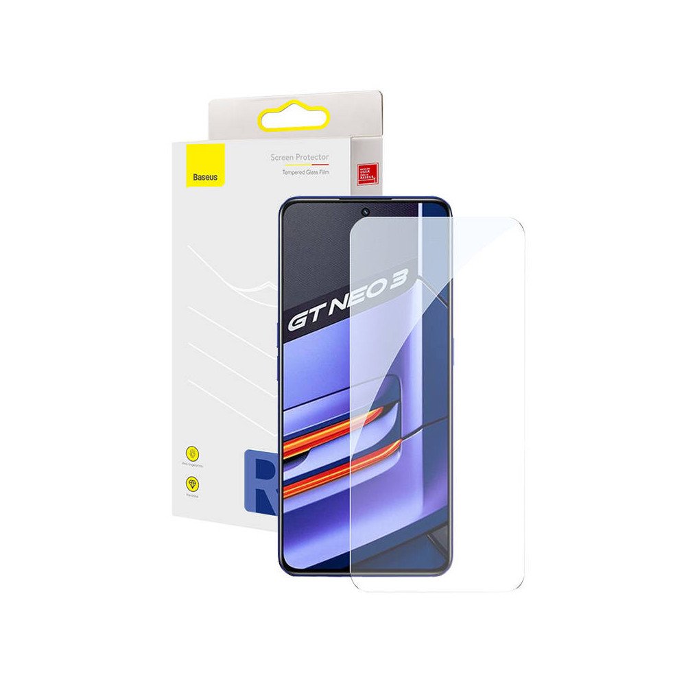 Grudinto stiklo ekrano apsauga Baseus, skirta realme GT Neo3