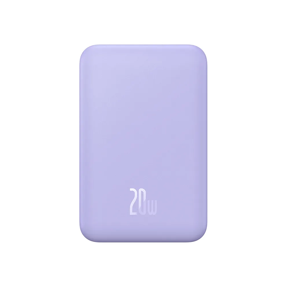 Magnetic Mini Powerbank Baseus 5000mAh 20W (purple)