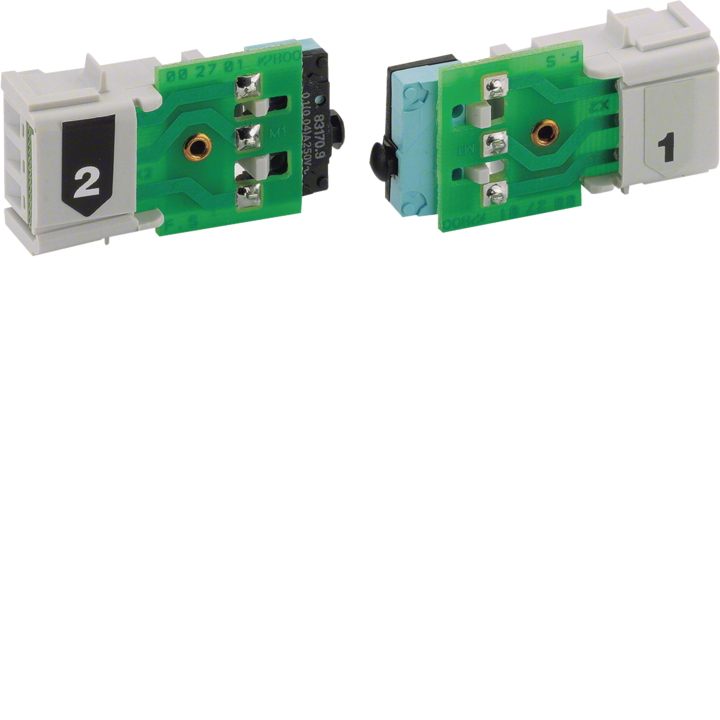 Вспомогательный контакт Hager HZ160R, 1C+1O, HI63/125