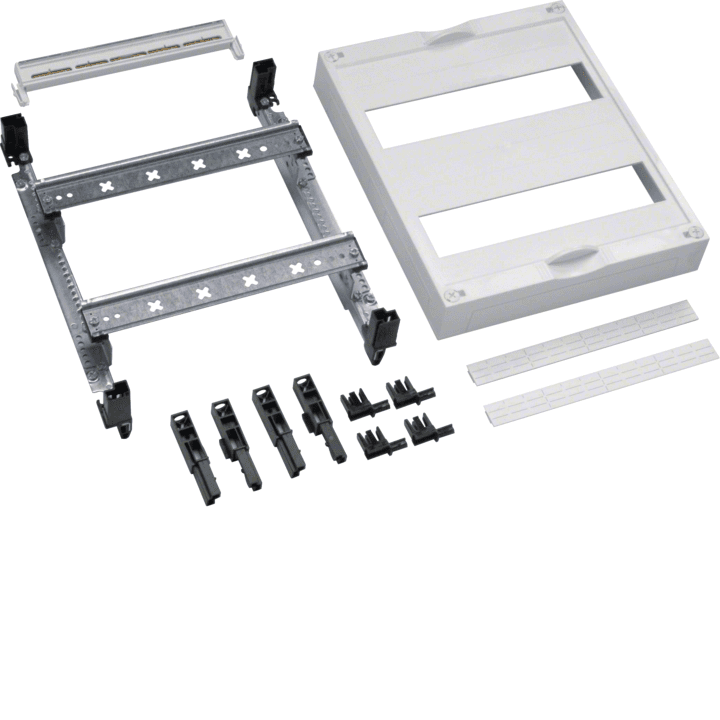 Hager UD21B4 Universal Distribution Board Enclosure 300x250mm 2x12 Modules