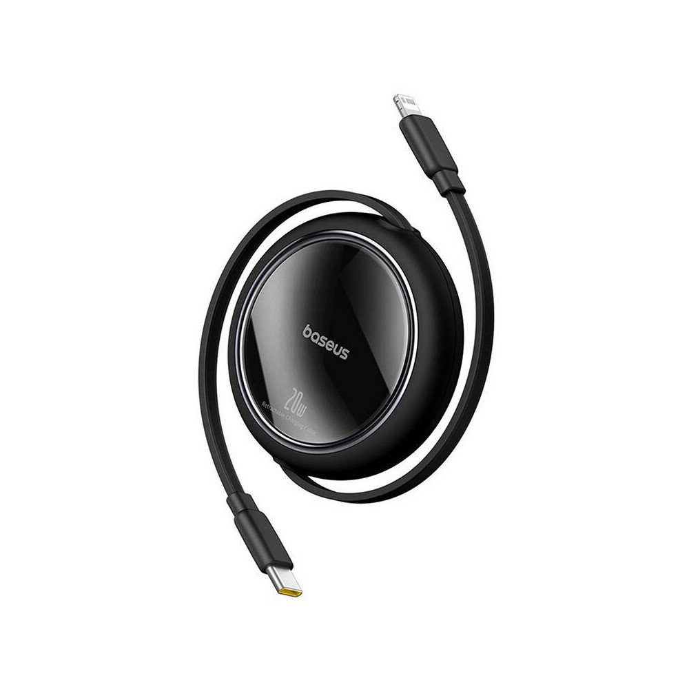 USB-kaapeli Baseus Free2Pull USB-C iP 20W 1m (musta)