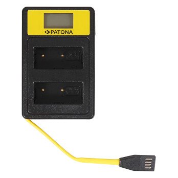 Laturi Dual Fuji NP-W126 s LCD,USB