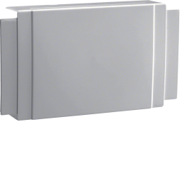 Hager LF6019087030 T-piece for cable trunking 60x190mm stone grey RAL 7030