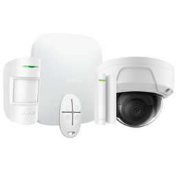 AJAX AJ-HUBKIT-W-DOM Smart Home Gateway, White