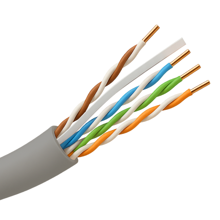 SAFIRE UTP6-305-LSZH-Dca Cat6 U/UTP LSZH kabelis 305m