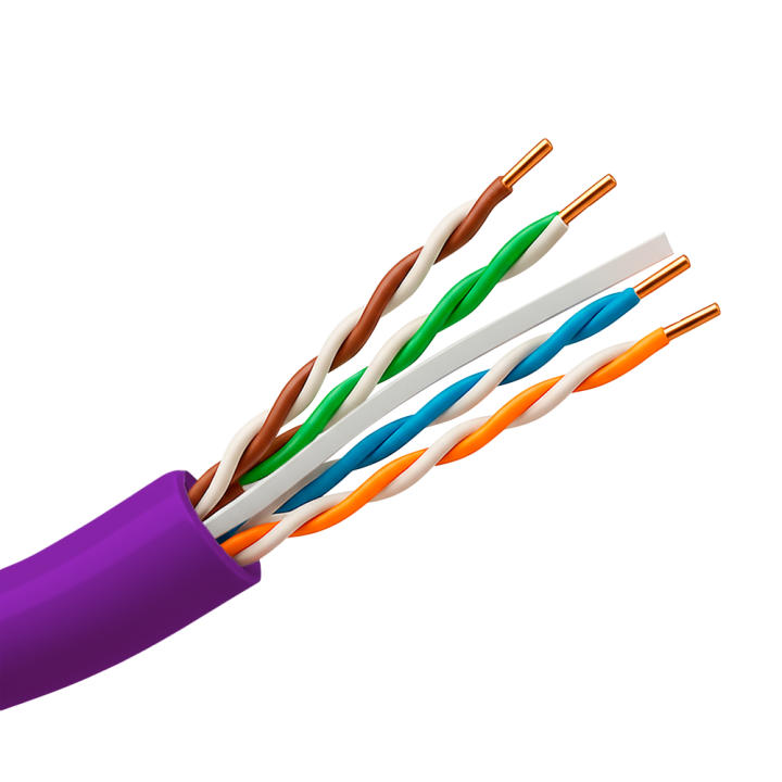 UNIVIEW UV-UTP6-305-BC-PVC-Eca-PU Cat6 U/UTP kabelis 305m