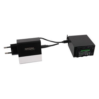 Baterija Panasonic AG-VBR89G 10500mAh 7,4V Li-Ion s USB-C + ikroviklis