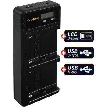 Foto Dual LCD Sony F550/F750/F970 - USB
