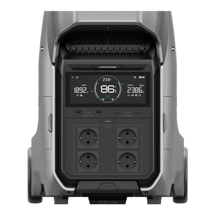 Электростанция EcoFlow Delta Pro 3 с комплектом солнечных панелей 400W (D3PRO-400W-SB)