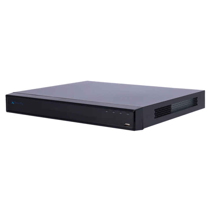 X-SECURITY XS-NVR6232A-8P-WIZ 32 kanālu PoE NVR (16MP)