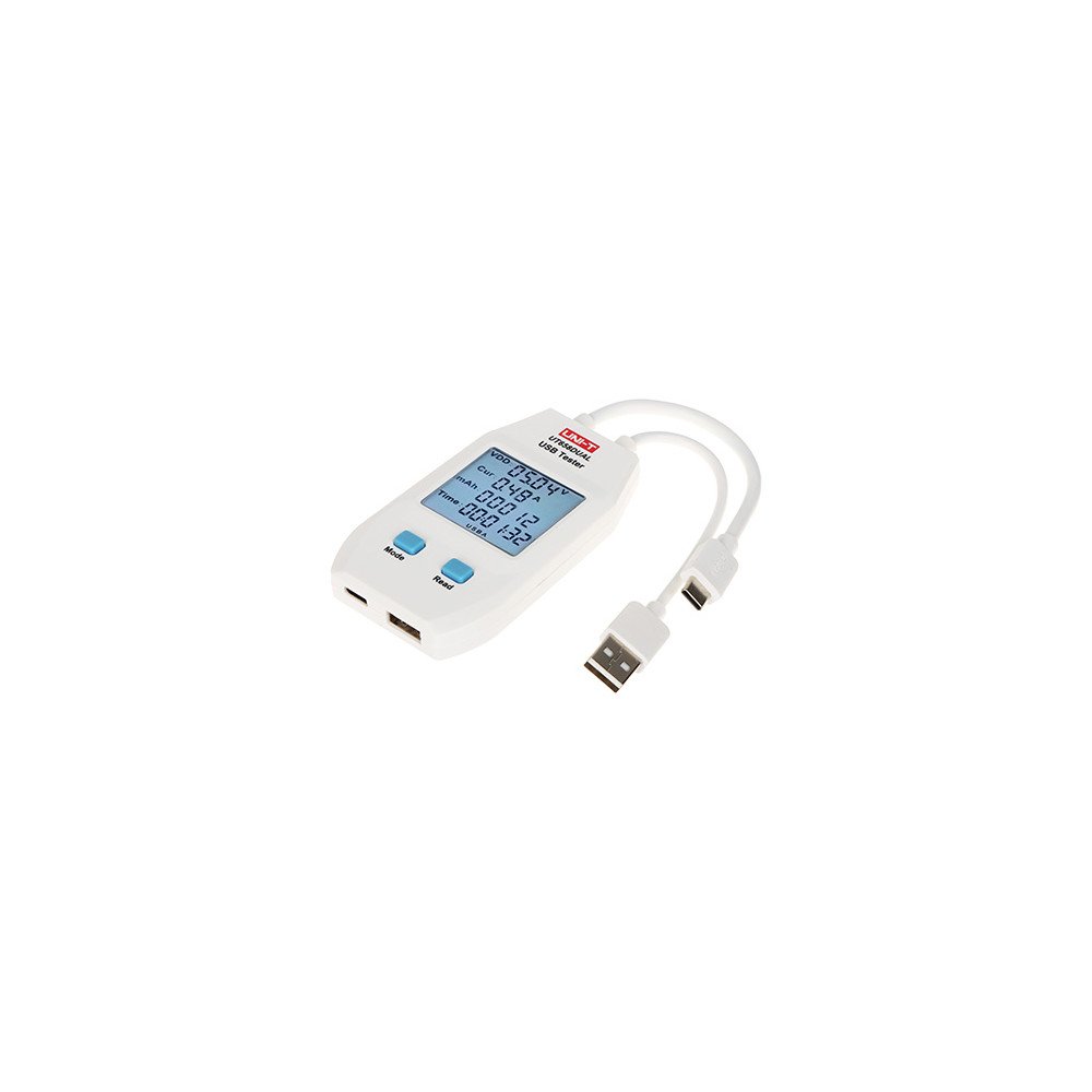 USB ligzdu testeris UT658DUAL UNI-T