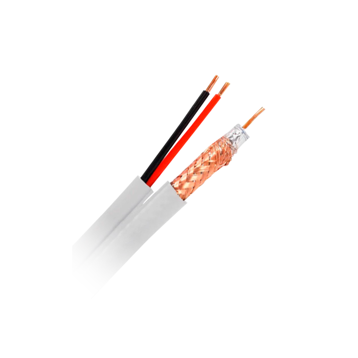 SAFIRE RG59P-100B-SIAM Coaxial Cable 100m Black