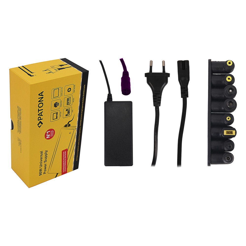 Laturi UNI 90W/220V /15-22V-8 malli