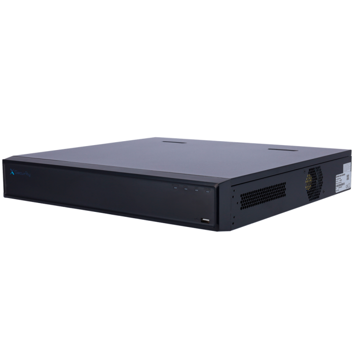 X-SECURITY XS-NVR6432A-MIND 32 kanālu NVR ar 16 PoE portiem, atbalsta 16MP
