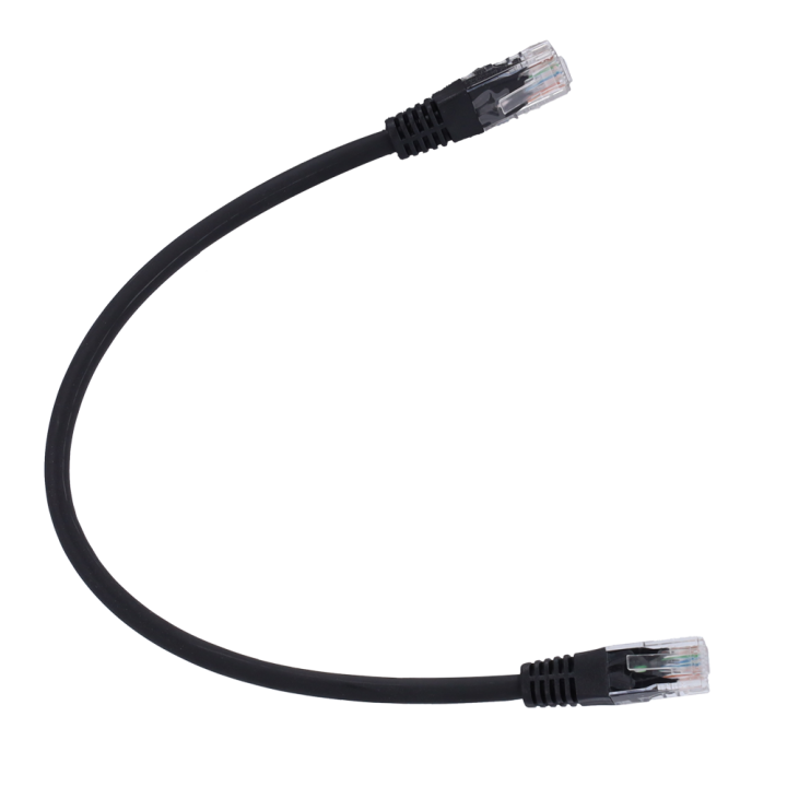 SAFIRE UTP6-H-05BK Cat6 U/UTP Patch Cable 0.5m Black