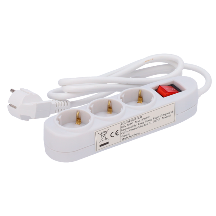 PDU-3P-SWITCH MARCA BLANCA 16A 3P automātslēdzis