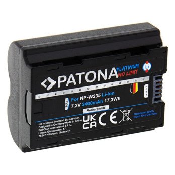 Akumulators Fuji NP-W235 2250mAh Li-Ion 7,2V Platinum X-T4