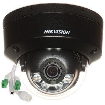 IP VANDALINE ATSAKYTA KAMERA DS-2CD2183G2-LIS2U(2,8MM)(JUODAS)/PL Smart Hybrid Light AcuSense 8.3 Mpx 4K UHD Hikvision