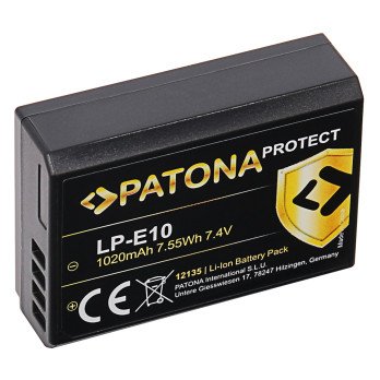 Battery Canon LP-E10 1020mAh Li-Ion Protect