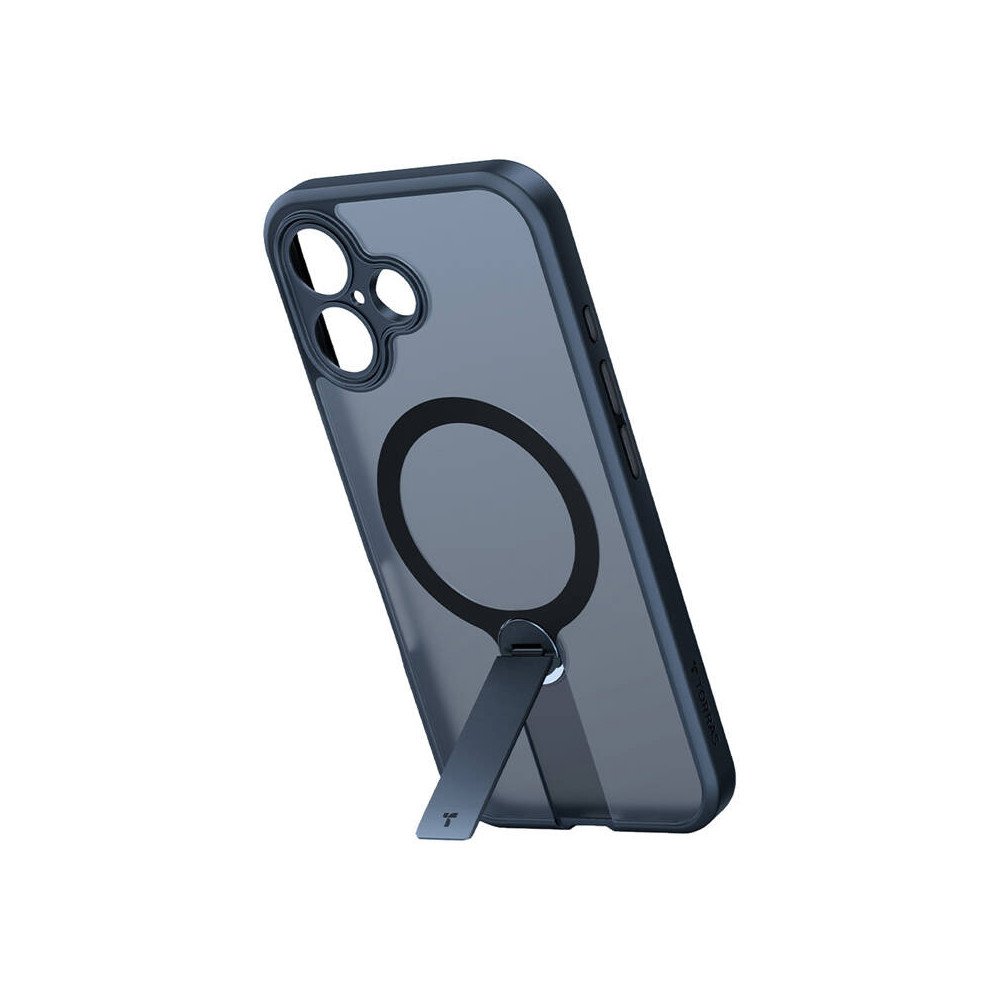 Torras Pstand Spin Case, skirtas iPhone 16 Plus (juodas)