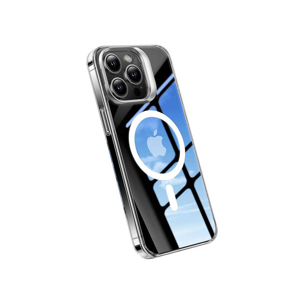 Torrase telefoniumbris UPRO Lstand Clear-Mag iPhone 15 PRO jaoks (labipaistev)