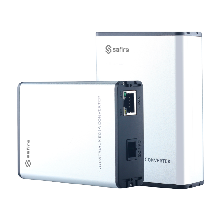 SAFIRE SF-MC1GE-SC-20KM Gigabit Media Converter