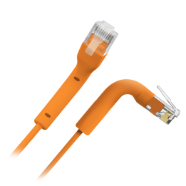 SAFIRE UTP6A-FLEX-03O Cat6a U/UTP Patch Cable (3m, Orange)