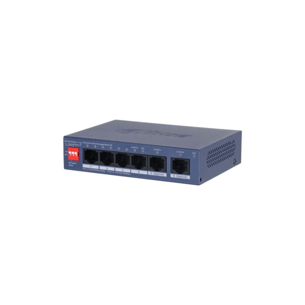 SWITCH POE CS4006-4ET2GT-36 4-PORT DAHUA