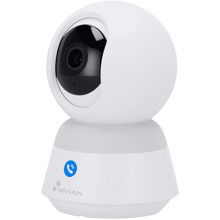 NIVIAN RETAIL NVS-IPC-IS6-CALL IP/PoE PTZ Camera 4MP 2.5K Wi-Fi ONVIF Indoor