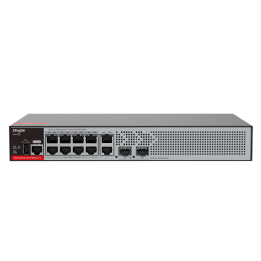 RUIJIE RG-S2915-10GT2MS-P-L Pārvaldāms PoE+ slēdzis, 10x Gigabit PoE + 2x SFP, 120W budžets