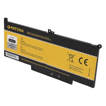 Akku DELL Latitude E7280 / E7480 5800mAh Li-Pol 7,6V F3YGT
