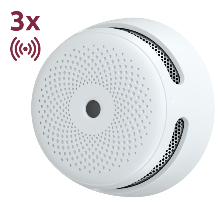 X-SENSE XS01-WX-3PACK Wi-Fi dūmu detektors (3 gab. komplekts)
