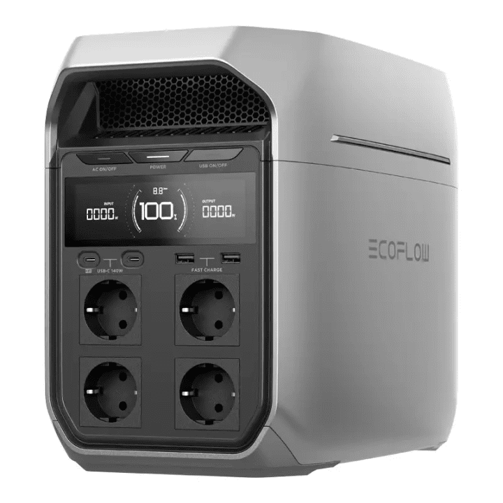 Пшеносная станция засилания EcoFlow DELTA 3 Plus