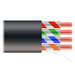 SAFIRE UTP6-500-OUTDOOR-CCA Cat6 āra kabelis ruļļos, 500m