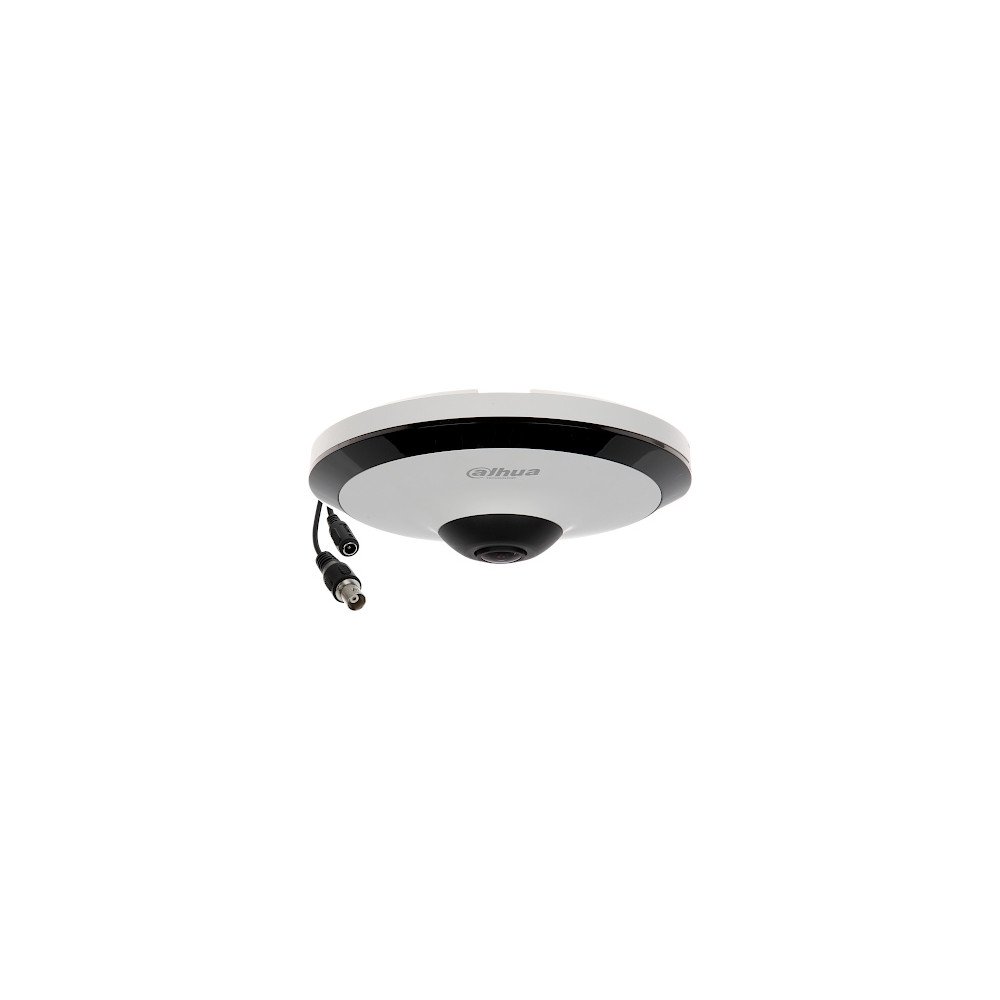 AHD, HD-CVI, HD-TVI, PAL CAMERA HAC-EW2501-0140B - 5 Mpx 1.4 mm - Fish Eye DAHUA